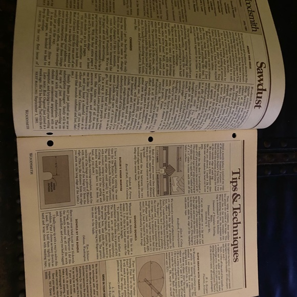 🎉5/$10🎉 Woodsmith magazine number 16 July 1981 tv tray tables, coin sorter - Picture 2 of 11
